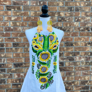 Halter Sunflower Top