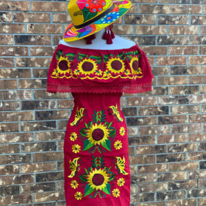 Campesina Sunflower Red