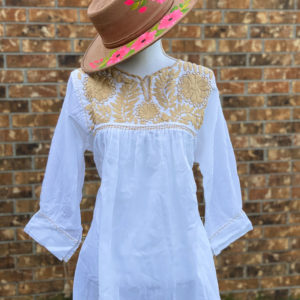 Rococo White Tunic