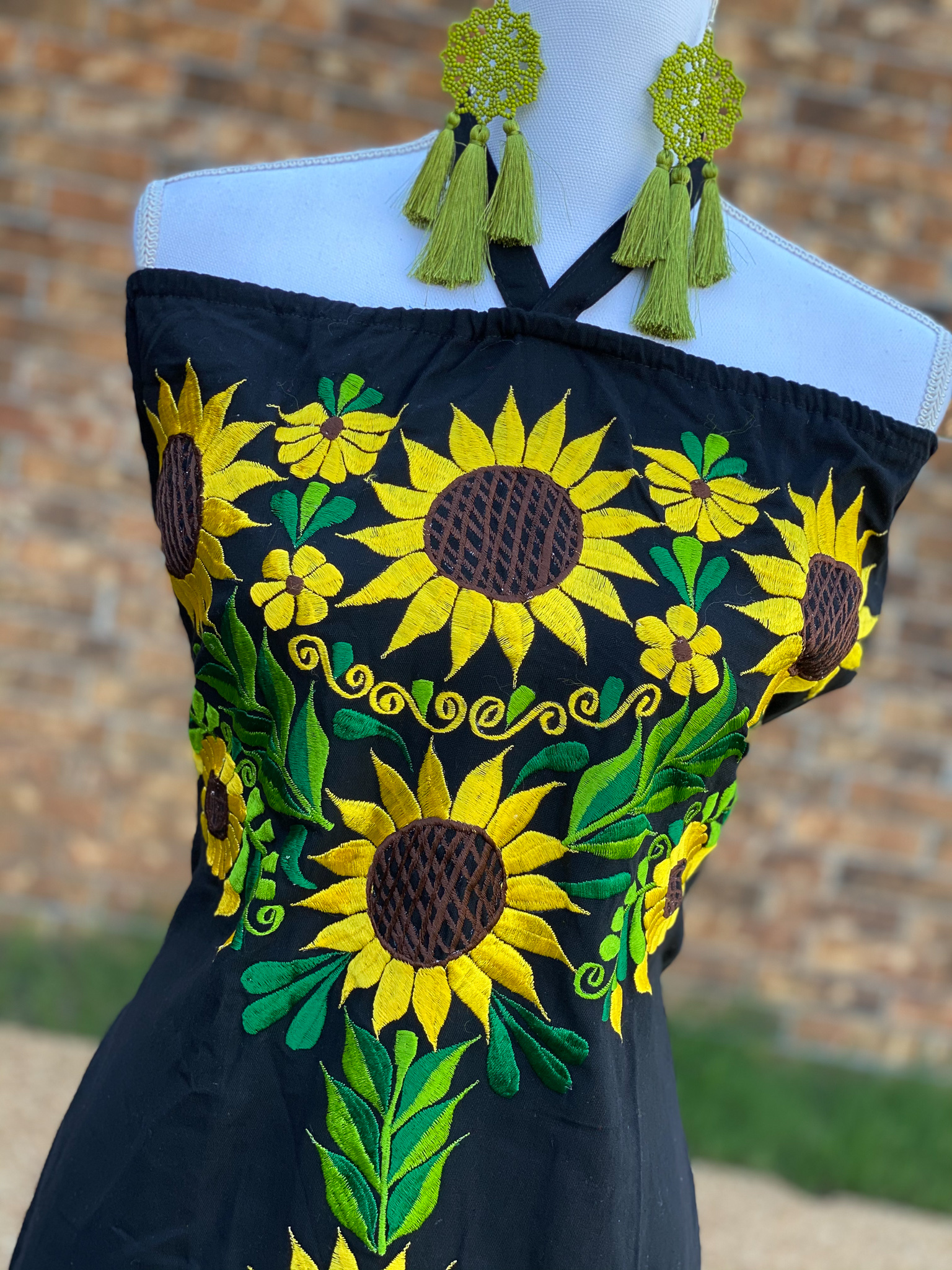 Sunflower Halter Dress Sunflower Halter Dress
