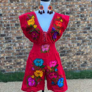 Romper Zinacantan Red