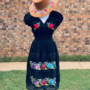 Yucatan Dress Black