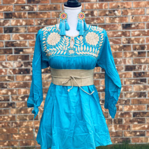 Rococo Turquoise Tunic