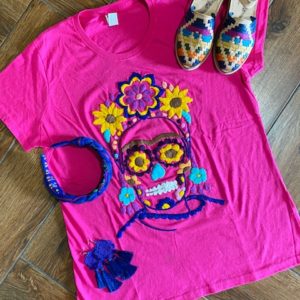 Frida Embroidered T-Shirt