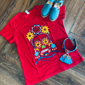Frida Embroidered T-Shirt