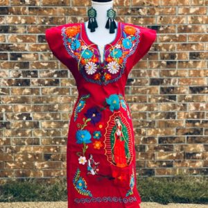 Virgencita Red Dress