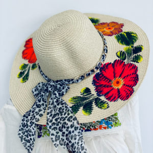Sombrero Playero Pintado