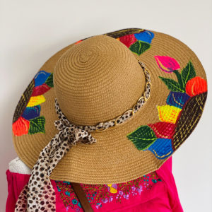 Sombrero Playero Pintado