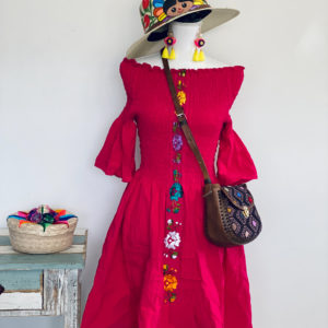 Quetzalli Hot Pink Dress