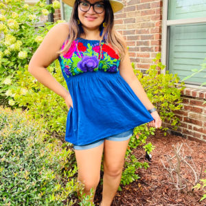 Cami Embroidered Top