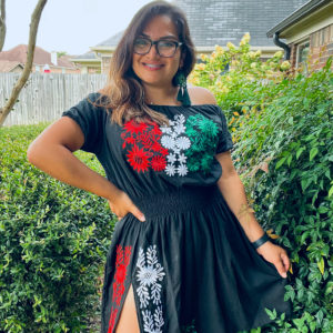 Vestido Patria Negro