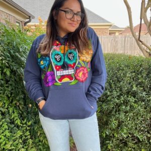 Calavera Blue Sweatshirt