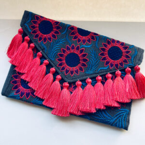 Zinacantan Silk Clutch