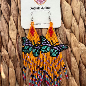 Aretes Artesanales Mariposa