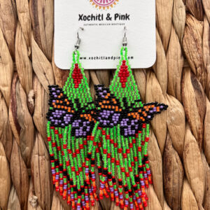 Aretes Artesanales Mariposa